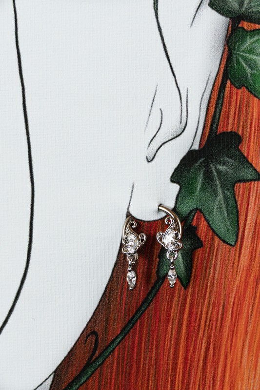 Piercing detail of Tangled Ivy Pierced Edition 